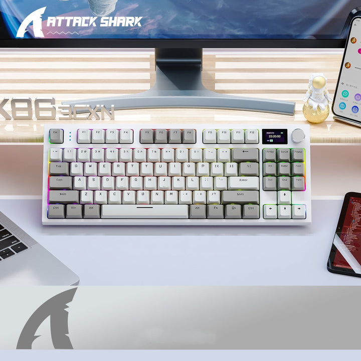 K86 Three-Mode RGB Wireless Mechanical Keyboard